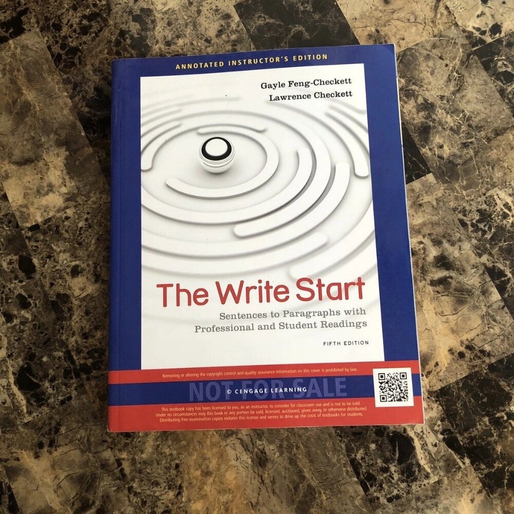 The Write Start: Sentences to Paragraphs with Professional & Student Readings PB